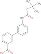 3'-((tert-Butoxycarbonyl)amino)-[1,1'-biphenyl]-3-carboxylic acid