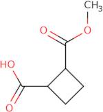 2-(methoxycarbonyl)cyclobutane-1-carboxylic acid