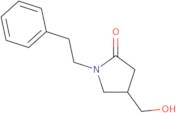 4-(Hydroxymethyl)-1-(2-phenylethyl)pyrrolidin-2-one