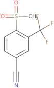 4-(Methylsulphonyl)-3-(trifluoromethyl)benzonitrile