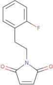 1-[2-(2-Fluorophenyl)ethyl]-2,5-dihydro-1H-pyrrole-2,5-dione
