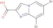 6,8-Dibromoimidazo[1,2-a]pyridine-2-carboxylic acid