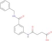 3-{[3-(Benzylcarbamoyl)phenyl]carbamoyl}propanoic acid