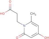 3-(4-Hydroxy-6-methyl-2-oxo-1,2-dihydropyridin-1-yl)propanoic acid