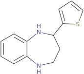 2-Thien-2-yl-2,3,4,5-tetrahydro-1H-1,5-benzodiazepine