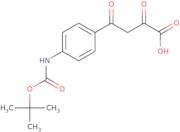 4-(4-Boc-aminophenyl)-2,4-dioxobutyric acid