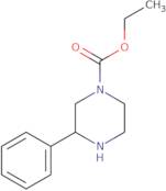3-Phenyl-piperazine-1-carboxylic acid ethyl ester