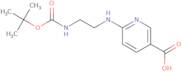 6-({2-[(tert-Butoxycarbonyl)amino]ethyl}amino)nicotinic acid