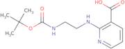 2-((2-[(tert-Butoxycarbonyl)amino]ethyl)amino)nicotinic acid