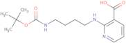 2-(4-tert-Butoxycarbonylamino-butylamino)-nicotinic acid