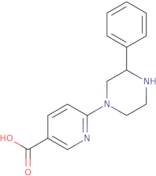 6-(3-Phenylpiperazin-1-yl)nicotinic acid