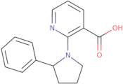 2-(2-Phenylpyrrolidin-1-yl)nicotinic acid