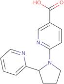 6-(2-Pyridin-2-ylpyrrolidin-1-yl)nicotinic acid