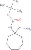 tert-Butyl N-[1-(aminomethyl)cycloheptyl]carbamate