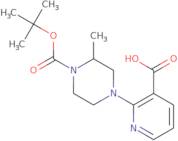 2-{4-[(Tert-Butoxy)carbonyl]-3-methylpiperazin-1-yl}pyridine-3-carboxylic acid