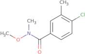 4-Chloro-N-methoxy-N,3-dimethyl-benzamide