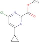 Methyl 4-chloro-6-cyclopropylpyrimidine-2-carboxylate