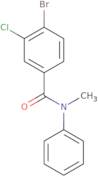 4-Bromo-3-chloro-N-methyl-N-phenylbenzamide