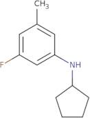 N-Cyclopentyl-3-fluoro-5-methylaniline