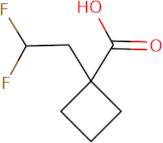 1-(2,2-Difluoroethyl)cyclobutane-1-carboxylic acid