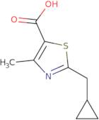 2-(Cyclopropylmethyl)-4-methyl-1,3-thiazole-5-carboxylic acid