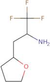 1,1,1-Trifluoro-3-(oxolan-2-yl)propan-2-amine