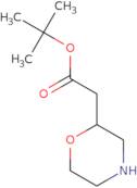 tert-Butyl 2-(morpholin-2-yl)acetate