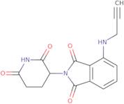 2-(2,6-Dioxopiperidin-3-yl)-4-(prop-2-yn-1-ylamino)isoindoline-1,3-dione