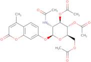 4-Methylumbelliferyl 2-acetamido-3,4,6-tri-O-acetyl-2-deoxy-b-D-glucopyranoside