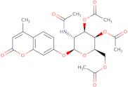 4-Methylumbelliferyl 2-acetamido-3,4,6-tri-O-acetyl-2-deoxy-b-D-galactopyranoside