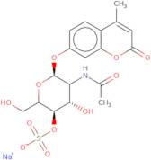4-Methylumbelliferyl 2-acetamido-2-deoxy-b-D-galactopyranoside-4-sulfate sodium salt
