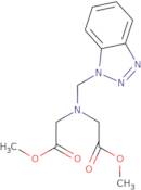 Methyl 2-[benzotriazol-1-ylmethyl-(2-methoxy-2-oxoethyl)amino]acetate
