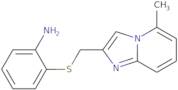 2-(5-Methyl-imidazo[1,2-a]pyridin-2-ylmethylsulfanyl)-phenylamine