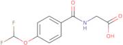 2-{[4-(Difluoromethoxy)phenyl]formamido}acetic acid