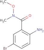 2-Amino-5-bromo-N-methoxy-N-methyl-benzamide