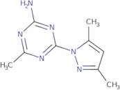 4-(3,5-Dimethyl-1H-pyrazol-1-yl)-6-methyl-1,3,5-triazin-2-amine