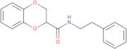 N-(2-Phenylethyl)-2,3-dihydro-1,4-benzodioxine-2-carboxamide