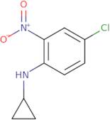 4-Chloro-N-cyclopropyl-2-nitroaniline