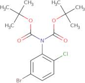 (N,N-Bis-t-Boc)-5-bromo-2-chloroaniline