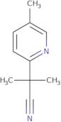 2-Methyl-2-(5-methylpyridin-2-yl)propanenitrile