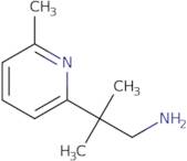 2-Methyl-2-(6-methylpyridin-2-yl)propan-1-amine