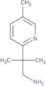 2-Methyl-2-(5-methylpyridin-2-yl)propan-1-amine