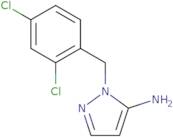 1-[(2,4-Dichlorophenyl)methyl]-1H-pyrazol-5-amine