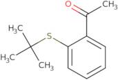 1-[2-(tert-Butylsulfanyl)phenyl]ethan-1-one