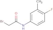 2-Bromo-N-(4-fluoro-3-methylphenyl)acetamide