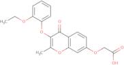 2-{[3-(2-Ethoxyphenoxy)-2-methyl-4-oxo-4H-chromen-7-yl]oxy}acetic acid