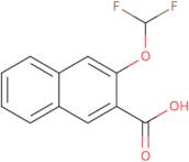 3-(Difluoromethoxy)naphthalene-2-carboxylic acid