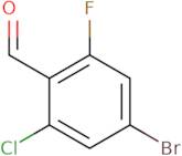 4-Bromo-2-chloro-6-fluorobenzaldehyde