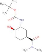 carbamic acid, n-[(1r,2r,5s)-5-[(dimethylamino)carbonyl]-2-hydroxycyclohexyl]-, 1,1-dimethylethyl ester