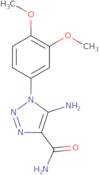 5-Amino-1-(3,4-dimethoxyphenyl)-1H-1,2,3-triazole-4-carboxamide